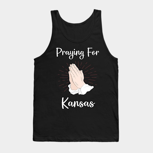 Praying For Kansas Tank Top by blakelan128